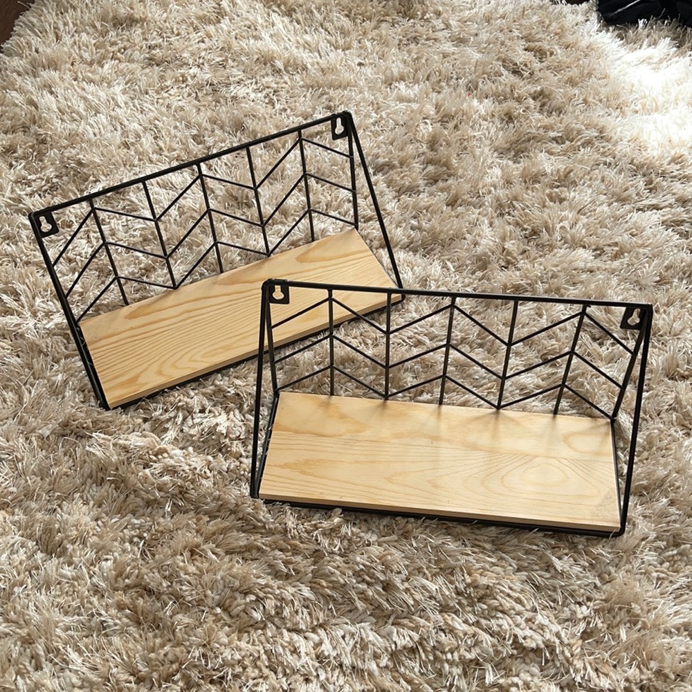 Brand New Floating Shelves!